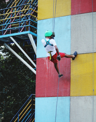 Rappelling